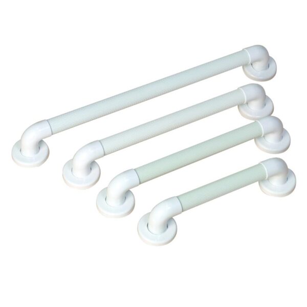 GRAB RAIL 18 INCH 45 CM WHITE FLUTED - Image 2