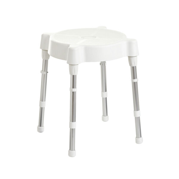 SHOWER STOOL VERONA ADJUSTABLE HEIGHT 41 - 56 CM 1 - Image 2