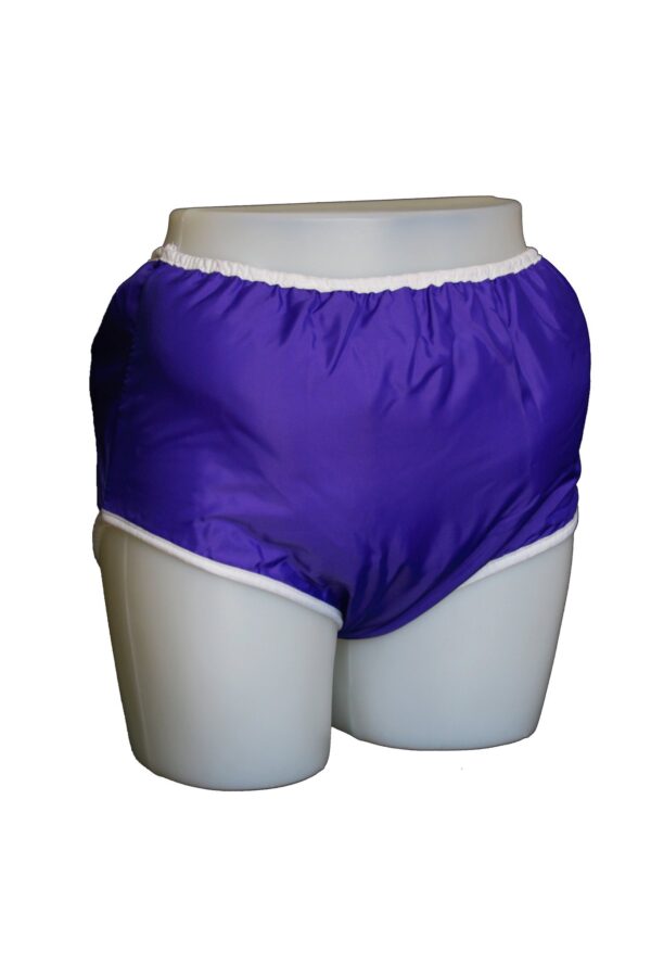 DIAPER  SWIM ADULT SMALL PURPLE 24-30 INCH - Image 2