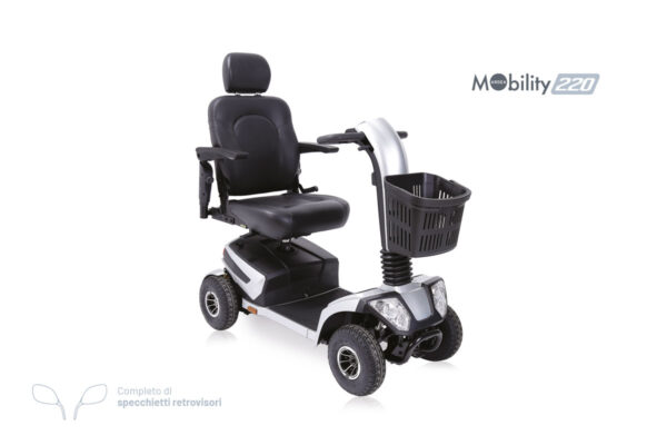 SCOOTER ELECTRIC SILVER 158 KG MAX - Image 2