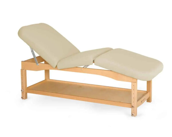 NOVA TABLE LIGHT WOOD BEIGE WITH COMFORT FACE HOLE - Image 2