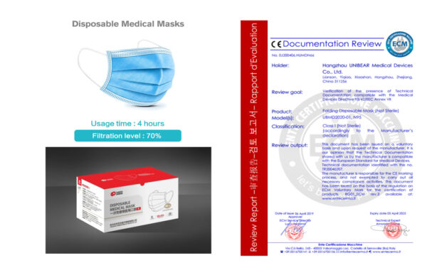 MASK SURGEON 3 PLY PACK OF 10 - Image 2
