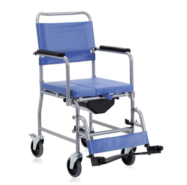 COMMODE ON WHEELS  45 CM SEAT WIDTH  120 KGS - Image 2